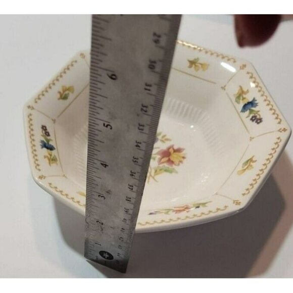 Vtg Nikko Japan Classic Collection 6-3/4"Soup/Salad/Dessert Bowl "Magenta" 4 - Picture 6 of 6